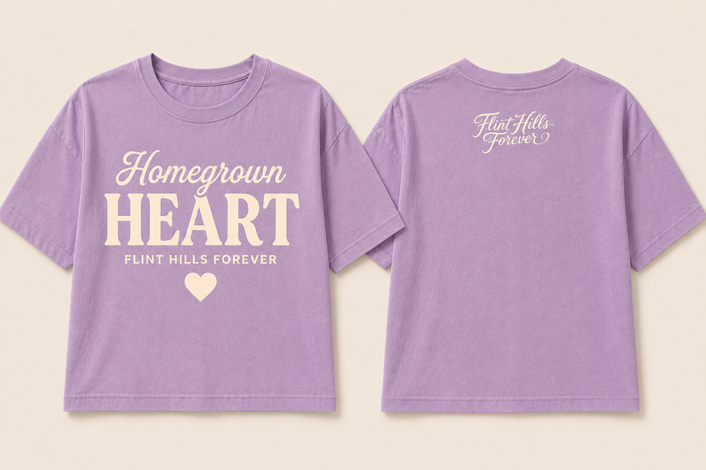 💜 Homegrown Heart Tee