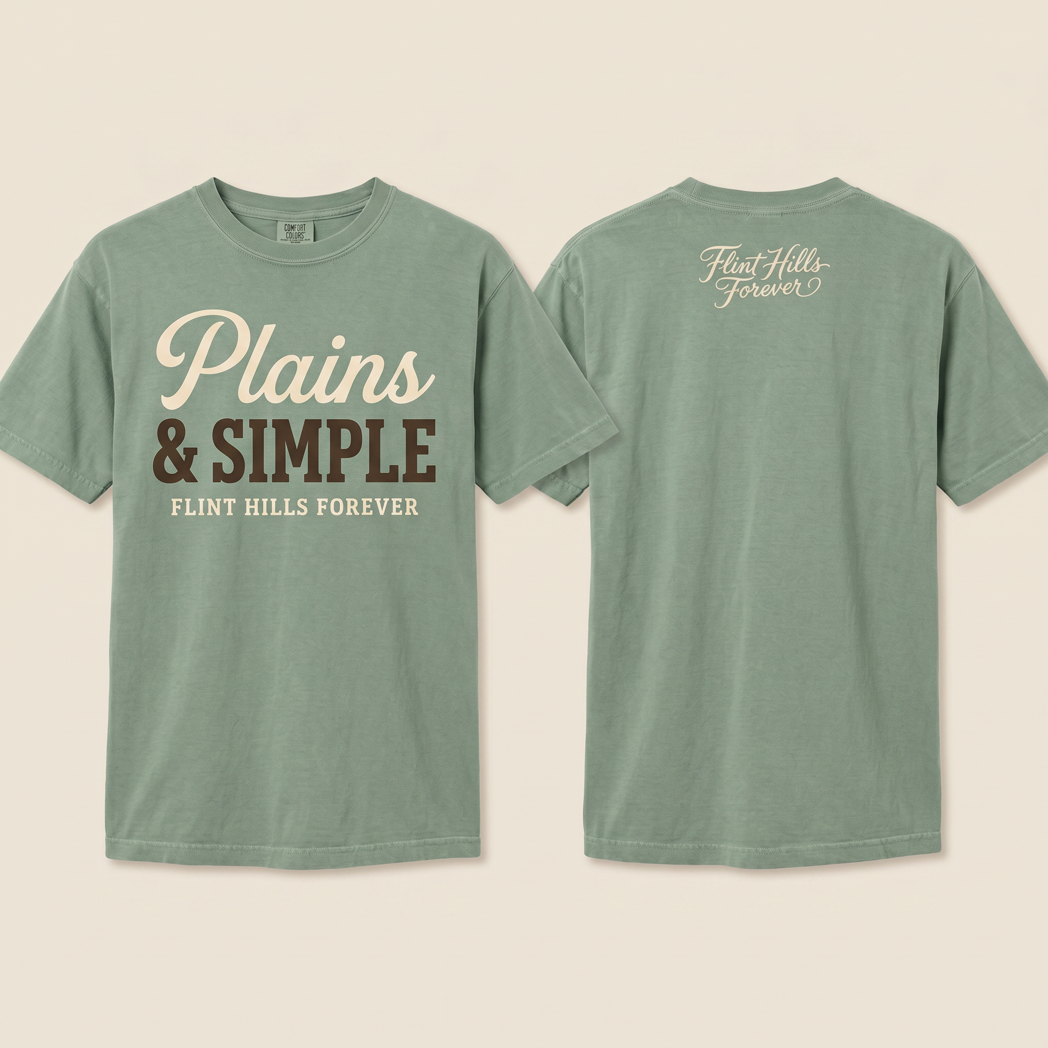 🌱 Plains & Simple Tee