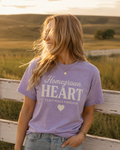 💜 Homegrown Heart Tee