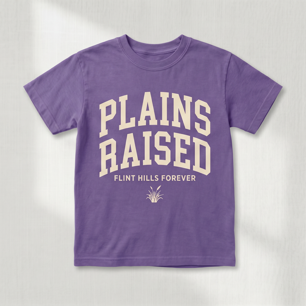 🌾 Little Plains Raised Tee