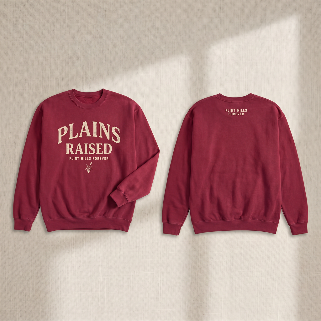 🌾 Plains Raised Crewneck