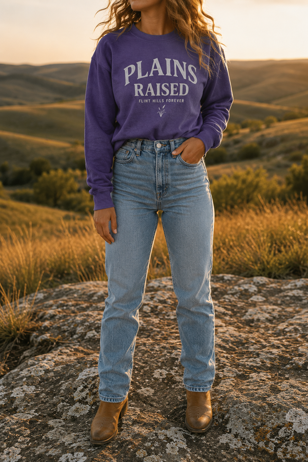🌾 Plains Raised Crewneck
